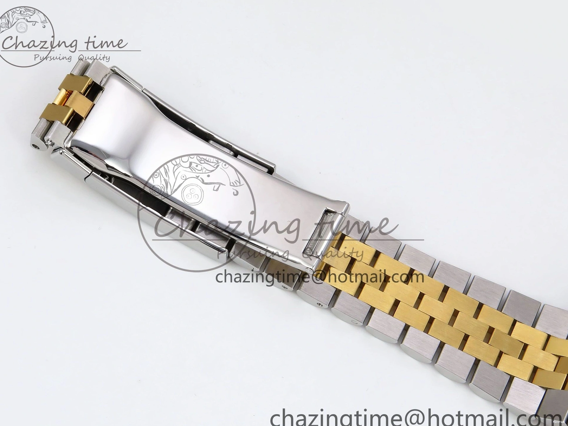 MiroTime 0112 DateJust 36 126233 Clean 1:1 Best Edition 904L Steel YG Textured Stick Dial on SS YG Jubilee Bracelet VR Trendy 1494